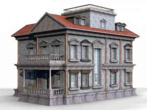 villa 054 3D Model