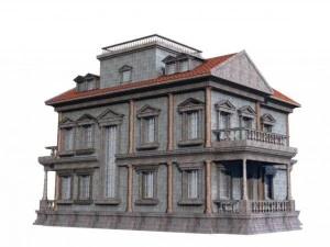 villa 054 3D Model