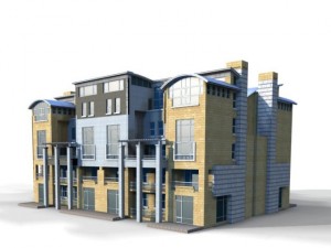 villa 055 Modello 3D