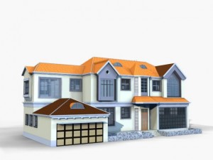 villa 065 3D 모델
