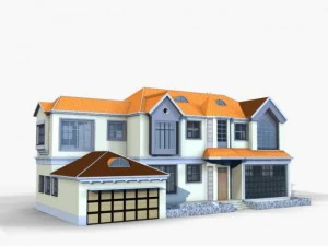 villa 065 3D Model