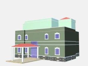 villa 068 3D Model