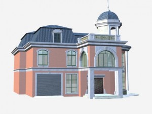 villa 069 3D 模型