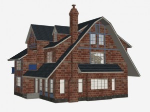 villa 073 3D मॉडल