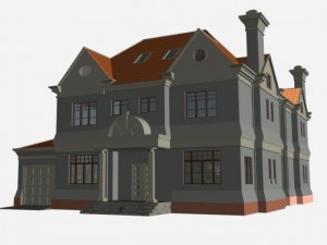 villa 074 3Dモデル