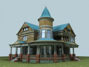 вілла 075 3D Модель