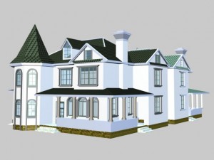 villa 076 Model 3D