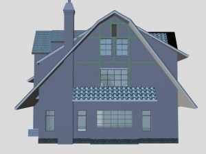 villa 077 Modèle 3D