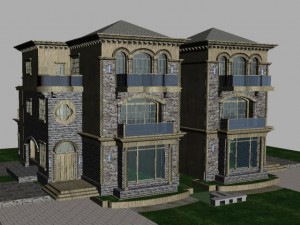 villa 079 Model 3D