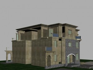 villa 079 Model 3D
