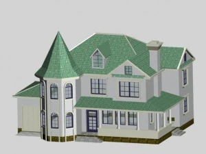 villa 080 Modèle 3D