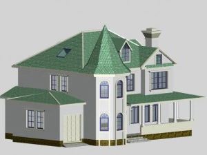 villa 080 3D Model