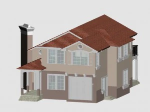villa 081 3D Model