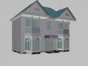 villa 082 Modèle 3D