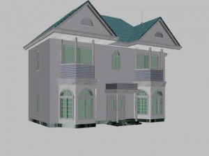 villa 082 3D Model
