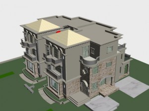 villa 085 Modèle 3D