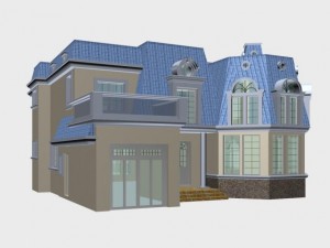 villa 086 Modello 3D