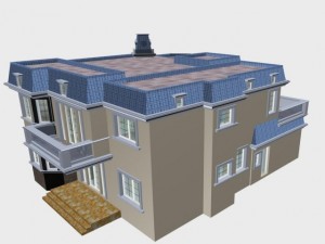 villa 086 Modello 3D