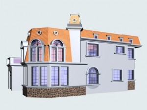 villa 087 3D-Modell