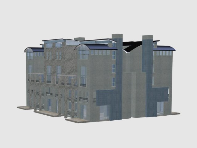 villa 088 3D मॉडल .c4d .max .obj .3ds .fbx .stl .blend