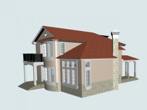 villa 090 3D 模型