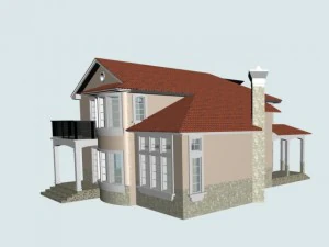 villa 090 3D Model