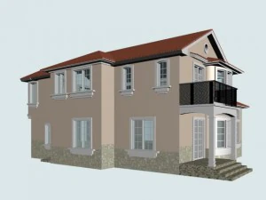 villa 090 3D Model