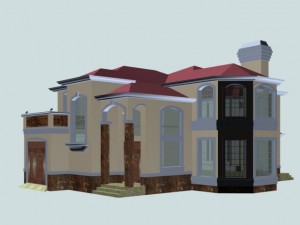 villa 091 Modèle 3D