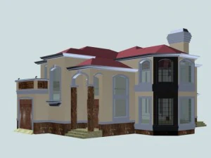villa 091 3D Model