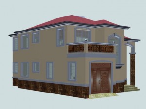villa 091 Model 3D