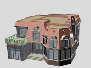 villa 093 3D Model