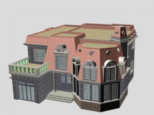 villa 093 3D Model