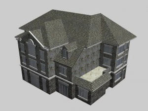 villa 097 Modello 3D