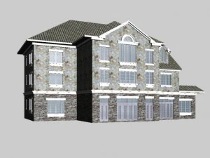 villa 097 3D Model