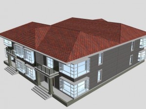 villa 098 3D 모델