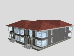 villa 098 3D 모델