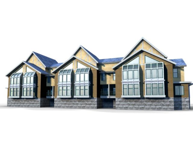 villa 100 3D मॉडल .c4d .max .obj .3ds .fbx .stl .blend 