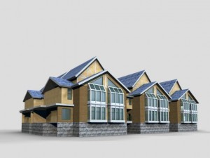 villa 100 3D मॉडल