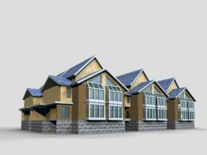 villa 100 3D Model