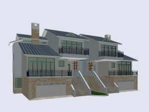 villa 101 Modello 3D