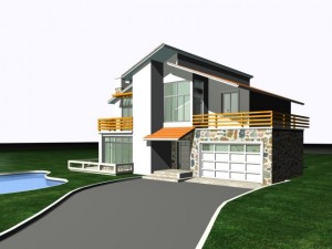 villa 102 Modèle 3D