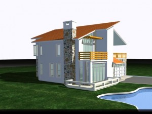 villa 102 Modello 3D