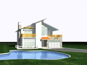villa 102 Modello 3D