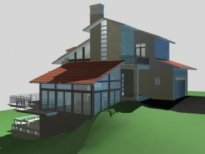 villa 105 3D Model