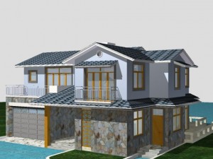 villa 106 Modèle 3D