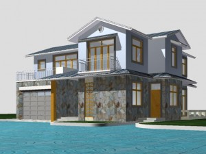 villa 106 Modèle 3D