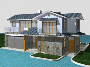 villa 106 Modèle 3D