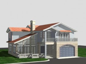 ヴィラ 111 3Dモデル