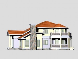 villa 120 3D मॉडल