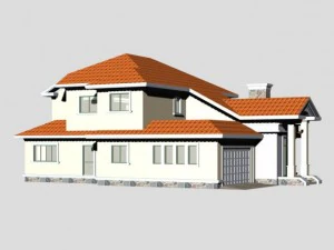 villa 120 3D Model